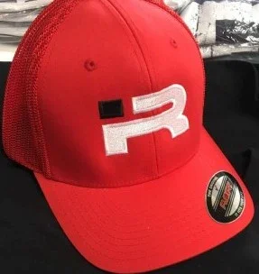 Iron Rebel IR logo Flexfit Blue & Red & Black - Image 2